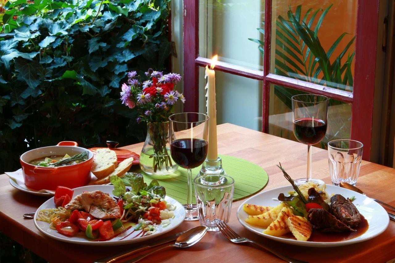 Altstadtwohnung Kromers & Restaurant إرفورت المظهر الخارجي الصورة